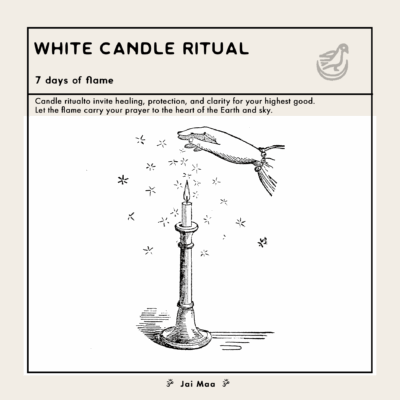 White Candle Ritual